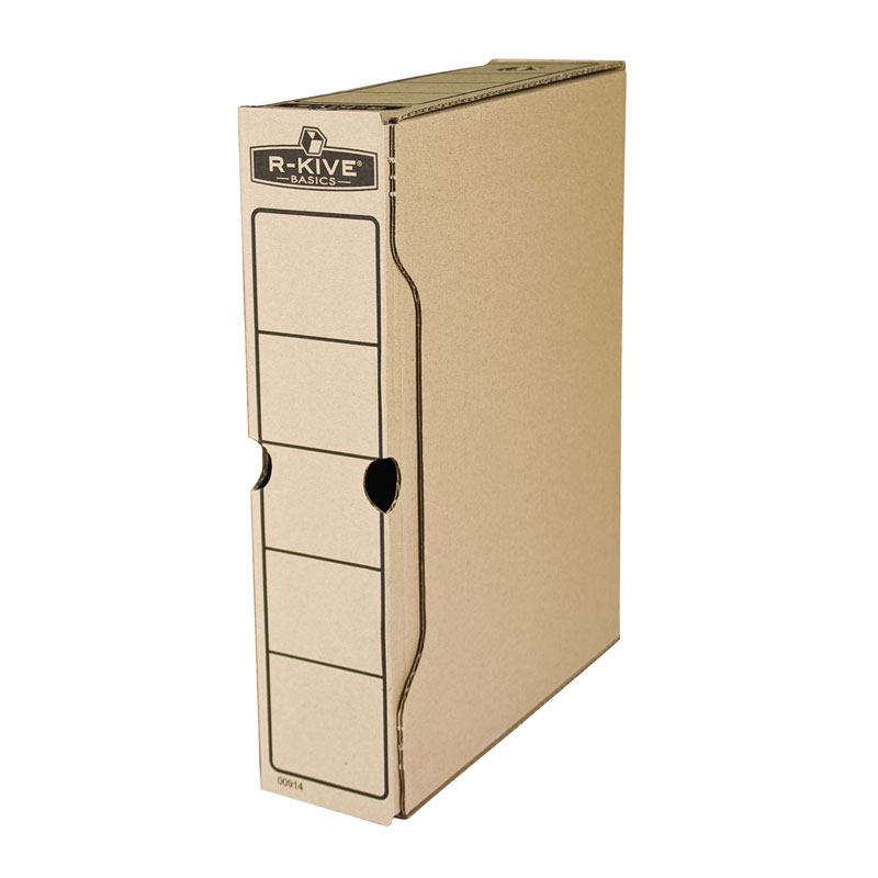 Archive box FELLOWES, 260 x 80 x 325 mm, brown
