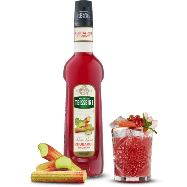 Sirupas TEISSEIRE, rabarbarų skonio, 0,7 l