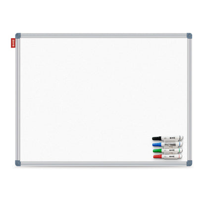 Magnetic whiteboard marker holder MEMOBE, for 4 markers, white