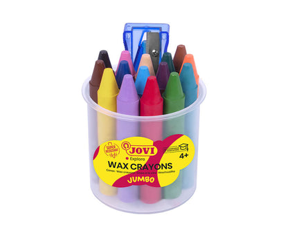 Wax crayons with sharpener JOVI