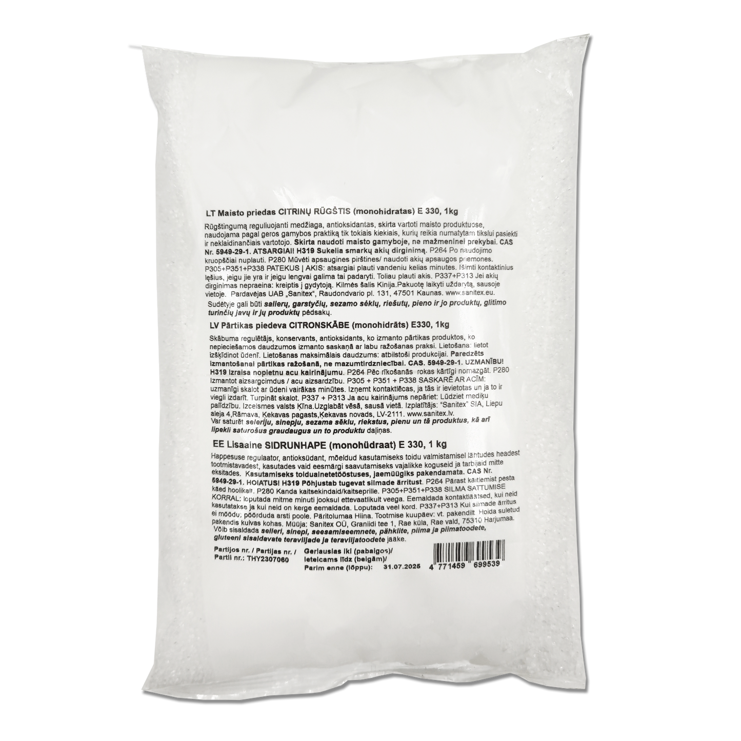Citric acid, 1kg