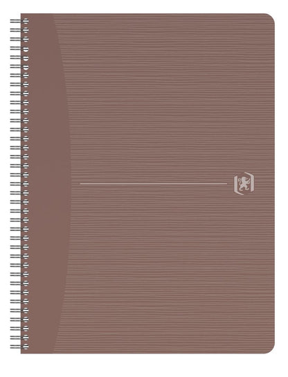 Perdirbtas sąsiuvinis su spirale OXFORD Rec’Up, A4, 90 lapų, 90 gsm, langeliais
