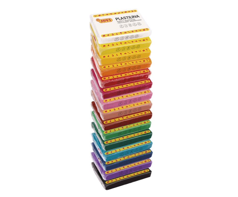 Plasticine JOVI, 350 g, various colors