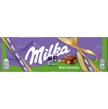 Šokoladas Milka Whole Nuts 250 g.