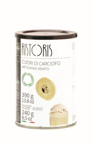 Artichoke hearts RISTORIS, 390/240g