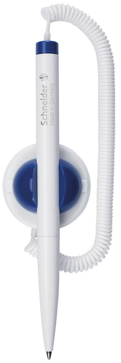 Tušinukas su stoveliu SCHNEIDER KLICK-FIX-PEN, 1,0 mm, mėlyna