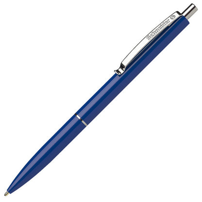 SCHNEIDER K15 automatic ballpoint pen, 0.7 mm, blue barrel, blue ink
