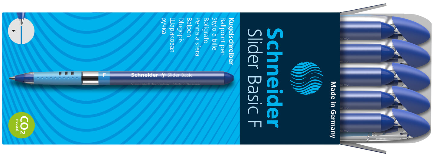 Rašiklis SCHNEIDER SLIDER F 0,3 mm.