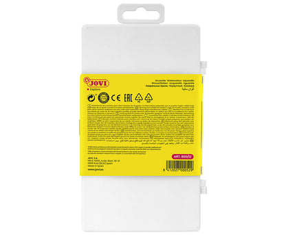 Akvareliniai dažai JOVI, 12 spalvų rinkinys