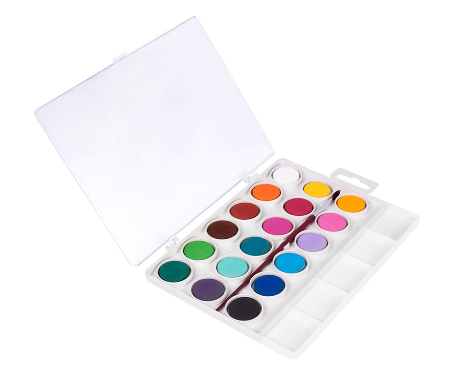 Akvareliniai dažai JOVI , 18 spalvų rinkinys