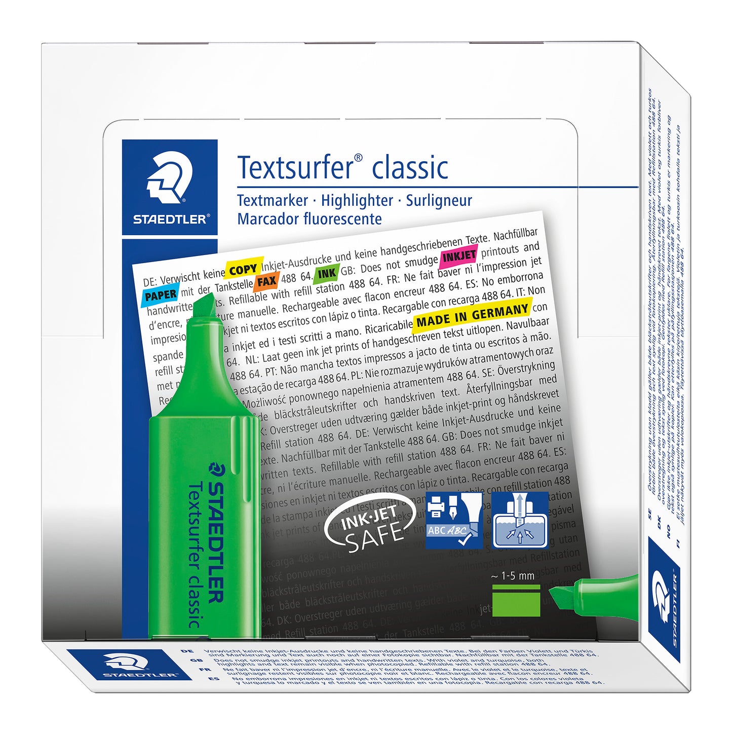 Teksto žymeklis STAEDTLER TEXTSURFER 364