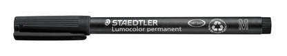 STAEDTLER OHP LUMOCOLOR 317/318 marker, 1.0 mm, BLACK
