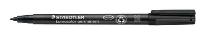 STAEDTLER OHP LUMOCOLOR 317/318 marker, 1.0 mm, BLACK