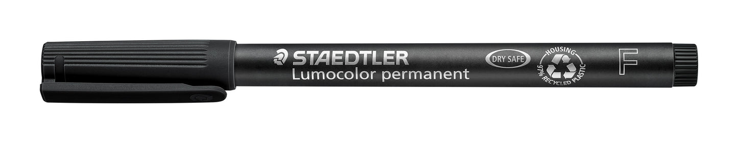 STAEDTLER OHP LUMOCOLOR 317/318 marker, 0.6 mm, BLACK