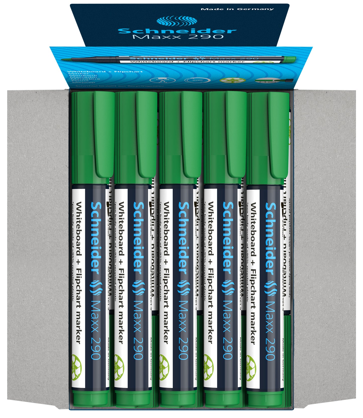 Žymeklis baltai lentai ir bloknotams SCHNEIDER MAXX 290