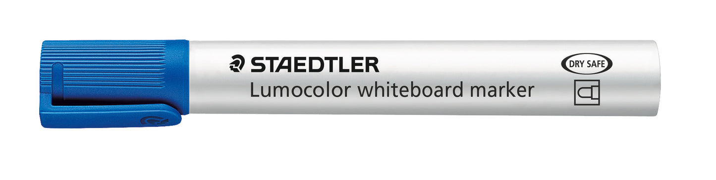 Žymeklis baltai lentai STAEDTLER LUMOCOLOR 351, 2 mm, MĖLYNA