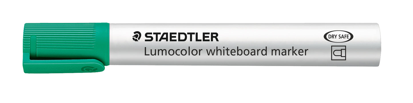 Žymeklis baltai lentai STAEDTLER LUMOCOLOR 351, 2 mm, ŽALIA