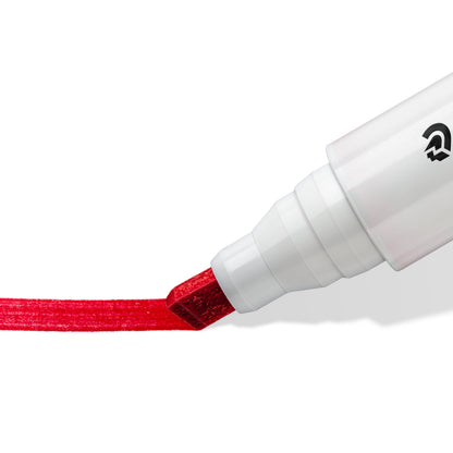 Žymeklis baltai lentai STAEDTLER LUMOCOLOR 351, 2 – 5 mm, 4 spalvų rinkinys