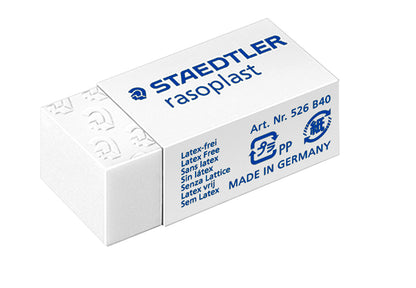 Eraser STAEDTLER RASOPLAST, white