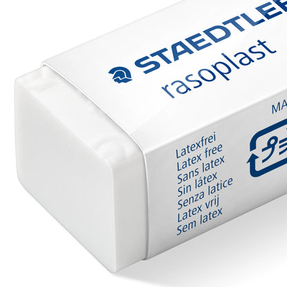 Eraser STAEDTLER RASOPLAST, white