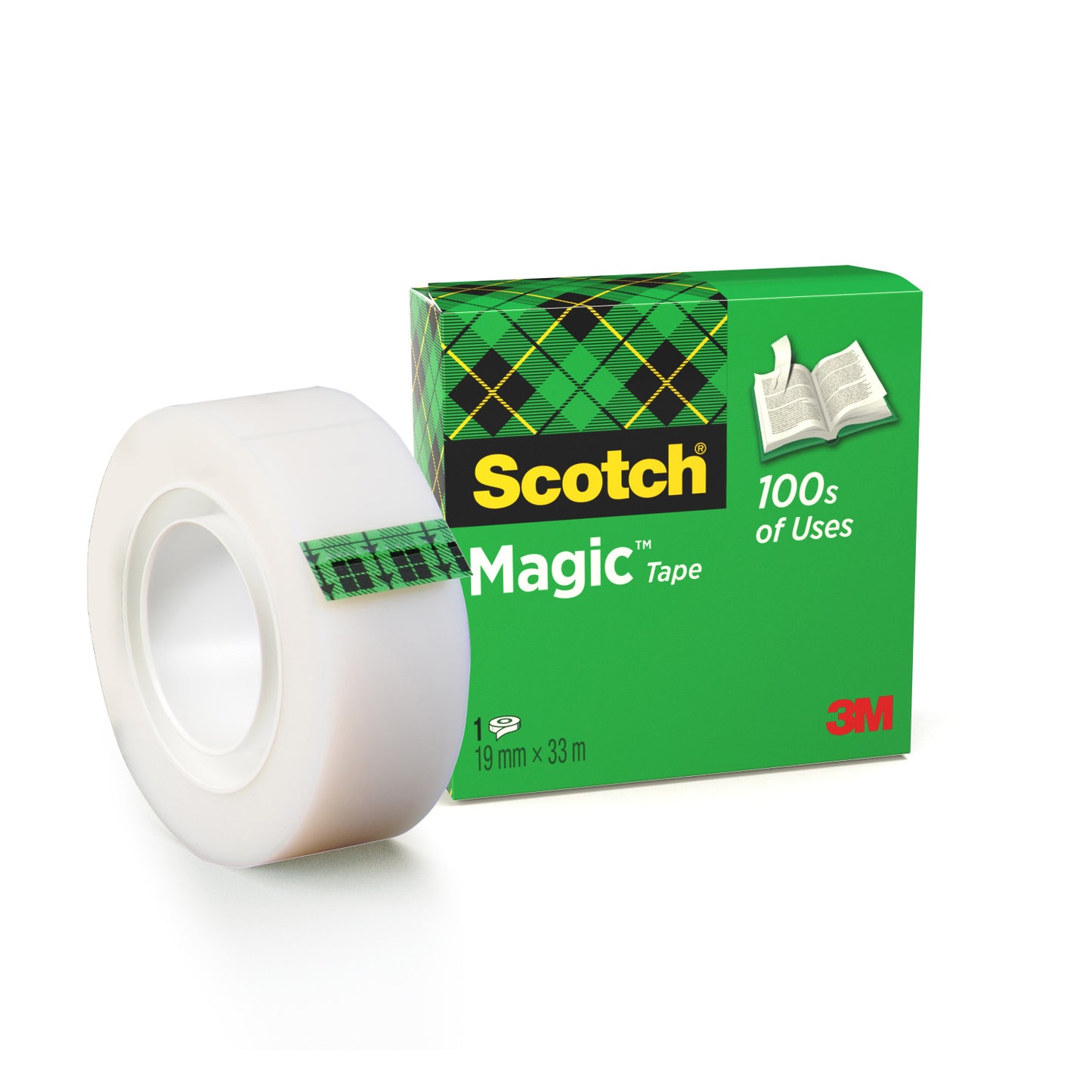 Lipni juostelė 3M Scotch Magic Invisible 810, 19 mm x 33 m