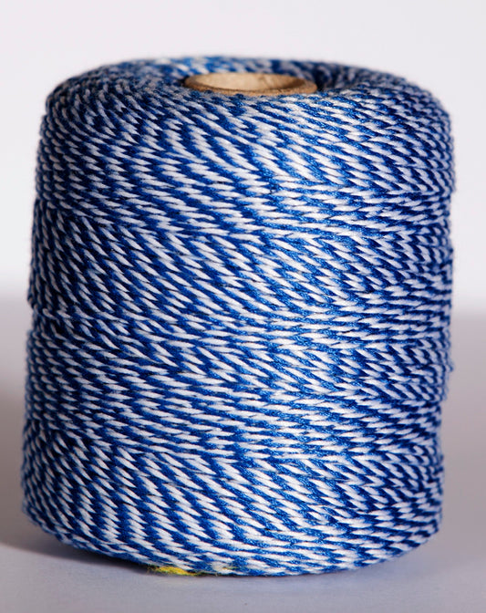 Notarinis siūlas, mėlyna/balta.