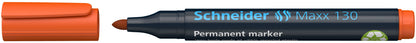 Permanentinis žymeklis SCHNEIDER MAXX 130, oranžinė sp.