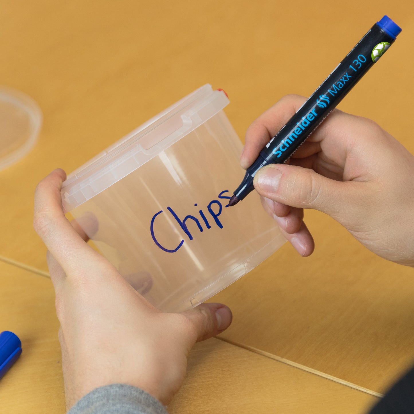 Permanentinis žymeklis SCHNEIDER MAXX 130, oranžinė sp.