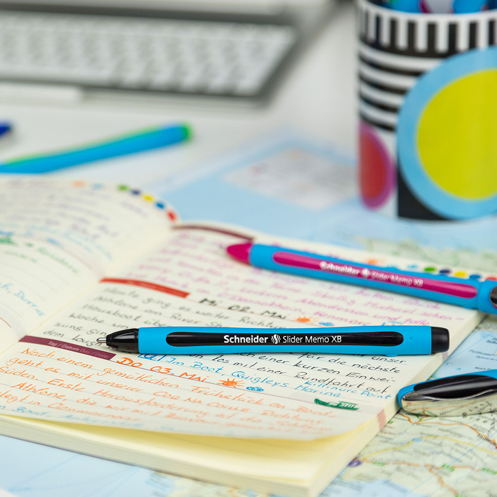 Tušinukas SCHNEIDER SLIDER MEMO XB, 1,4 mm.