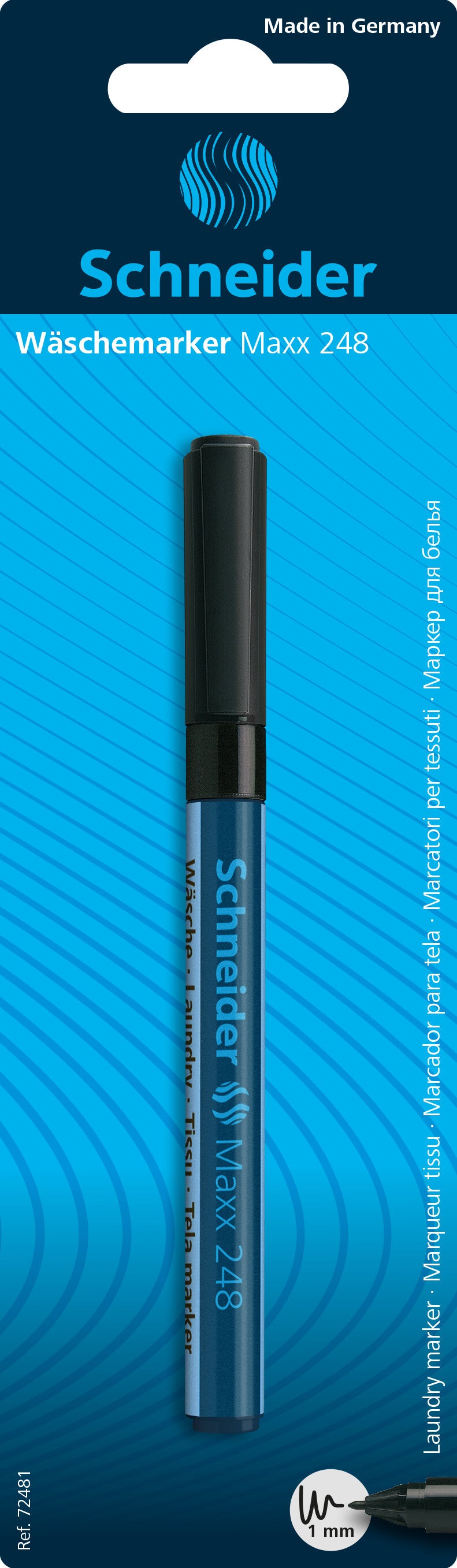 Žymeklis audiniams SCHNEIDER MAXX 248,