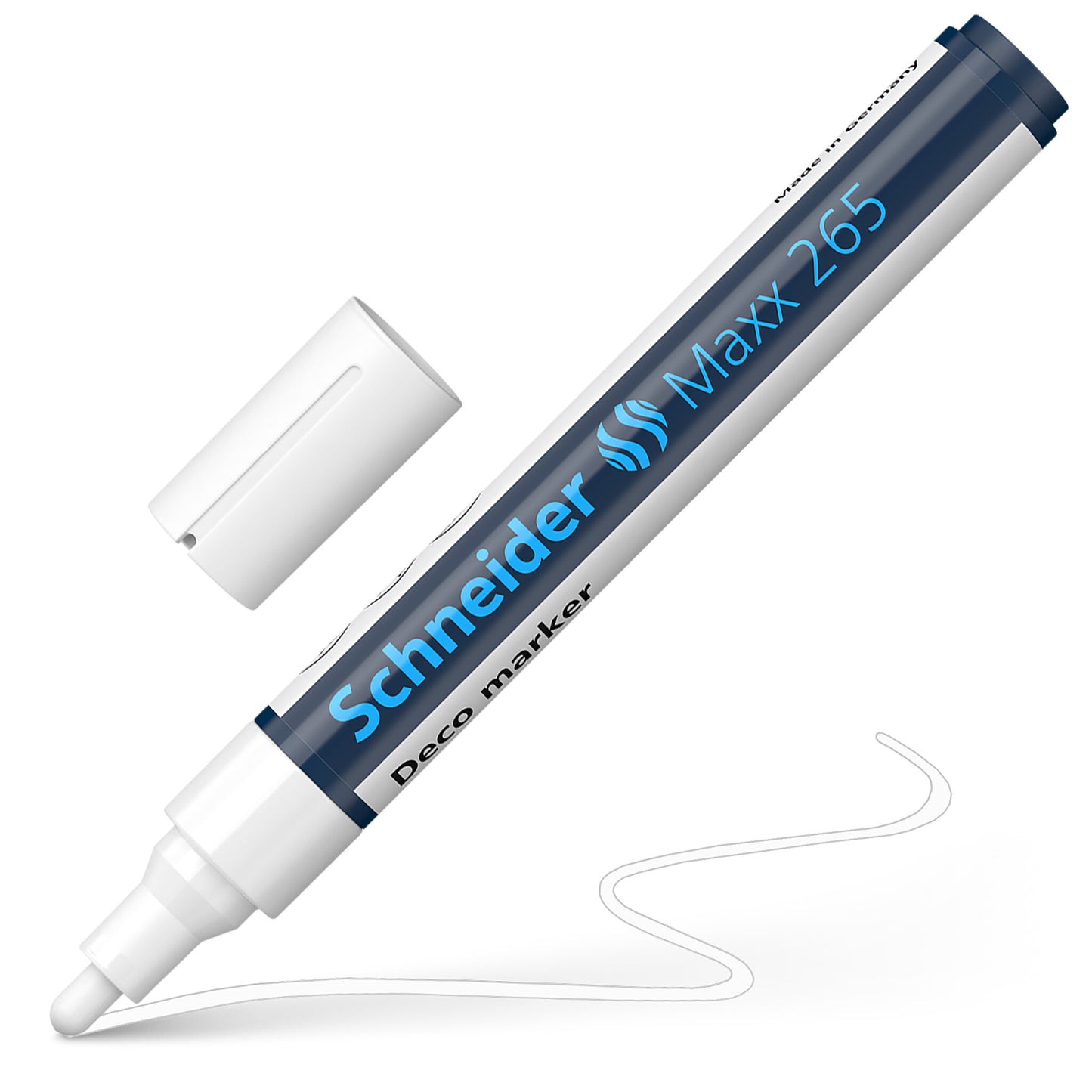 Chalk marker SCHNEIDER Deco Marker Maxx 265, 2-3mm, white