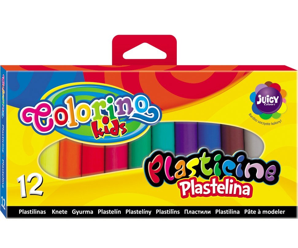 Plasticine COLORINO 12 colors