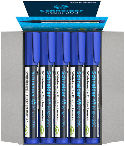 Žymeklis baltai lentai ir bloknotams SCHNEIDER MAXX 293, kirsta galvute