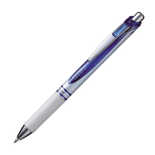 Automatinis gelinis rašiklis PENTEL ENERGEL PEARL WHITE 0.5 mm, mėlynos spalvos rašalas