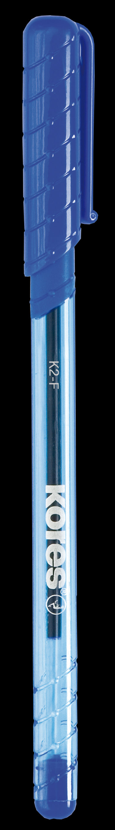 Tušinukas  KORES SUPER SLIDE K2 F 0,7 mm, mėlyna