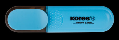 Text marker KORES BRIGHT LINER, blue