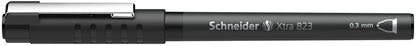 Pen SCHNEIDER XTRA 823, 0.3mm, black