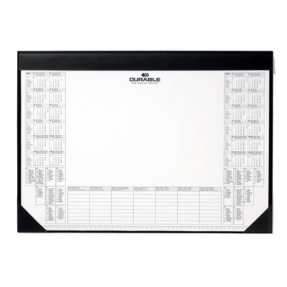 DURABLE writing pad with calendar, 59 x 42 cm