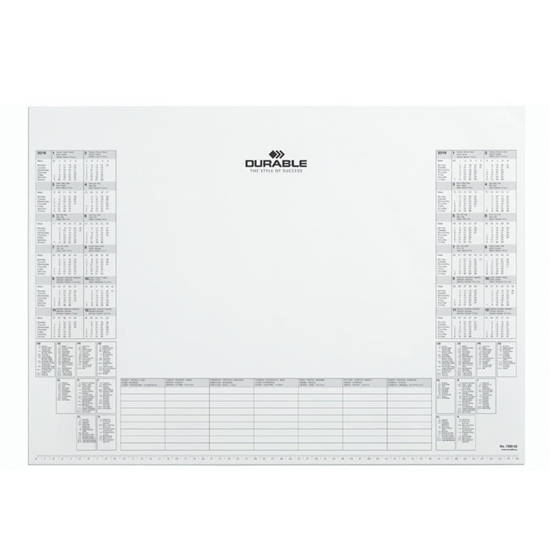 Patiesalo rašymui popieriaus papildymas (kalendorius), 57 x 40,5 cm