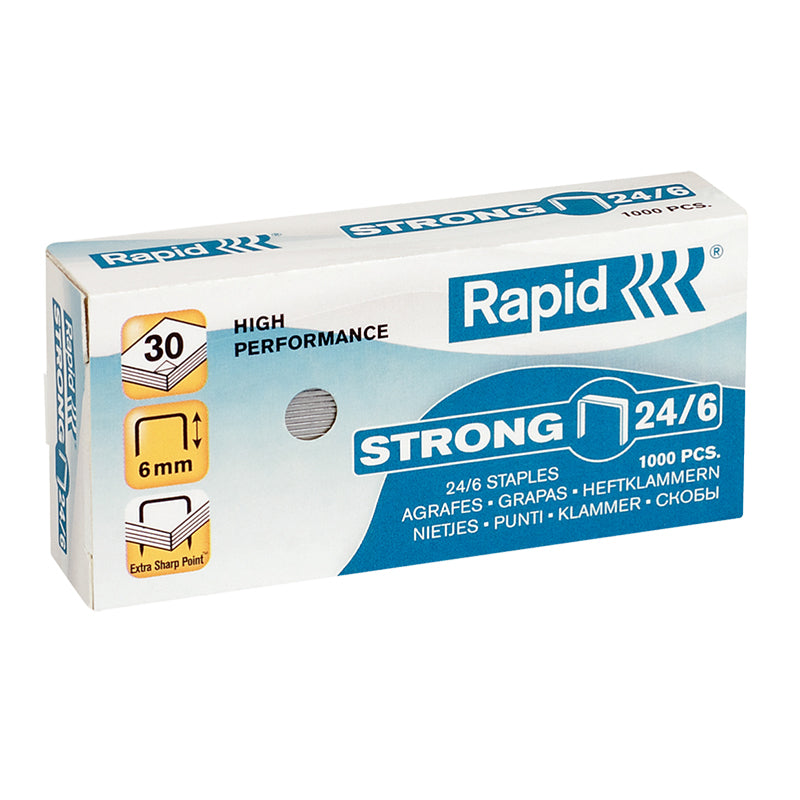 Staples Rapid Strong 24/6 (box of 1000 pcs.)