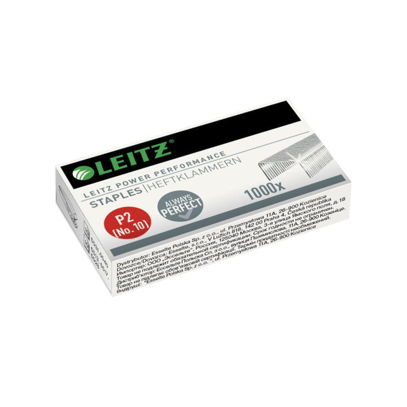 Staples LEITZ No.10, (box of 1000 pcs.)