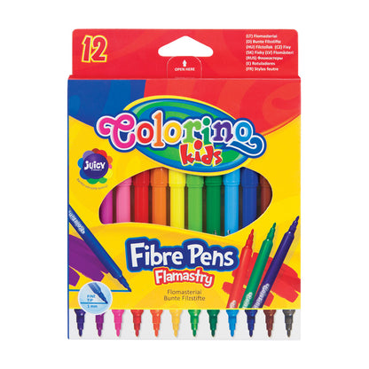 COLORINO felt-tip pens, 12 colors, 1 pc.