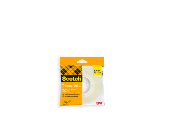 Lipni juosta SCOTCH 508, skaidri, 19mmx33m, 1 vnt.