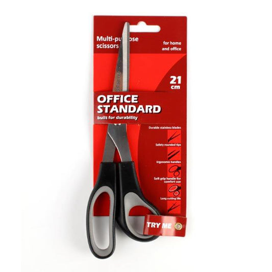 Žirklės OFFICE STANDARD COMFORT, 21 cm