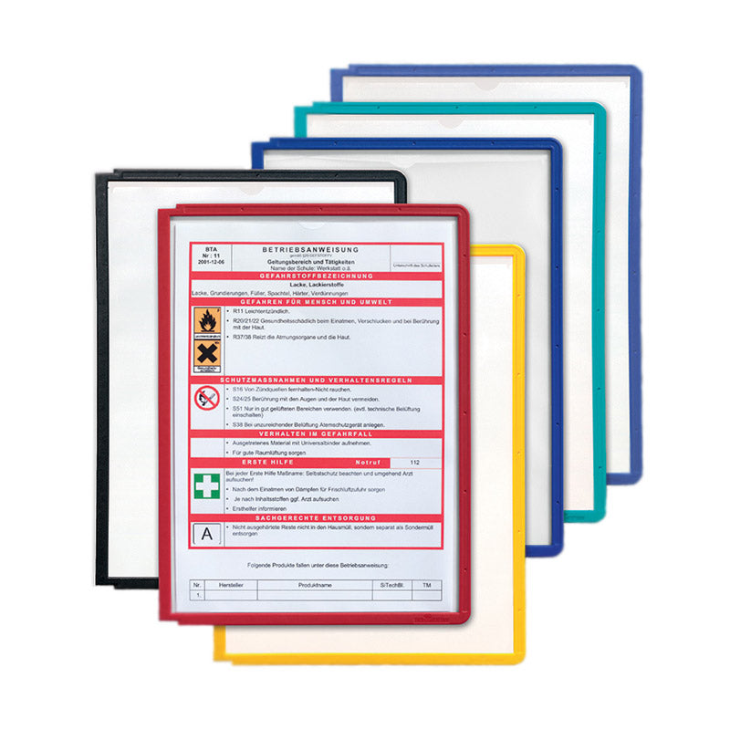 Reklaminio stovo įmautės DURABLE SHERPA, (pak. - 5 vnt.)