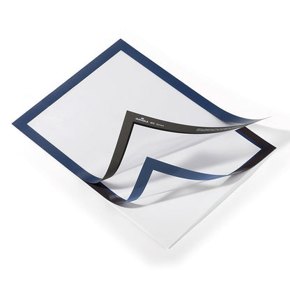 Rėmelis dokumentams DURABLE DURAFRAME® A4, 2 vnt./pak., tamsiai mėlynas