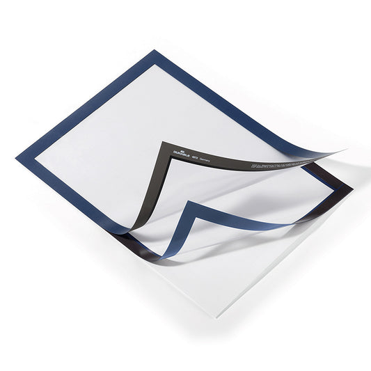 Rėmelis dokumentams DURABLE DURAFRAME® A4, 2 vnt./pak., tamsiai mėlynas