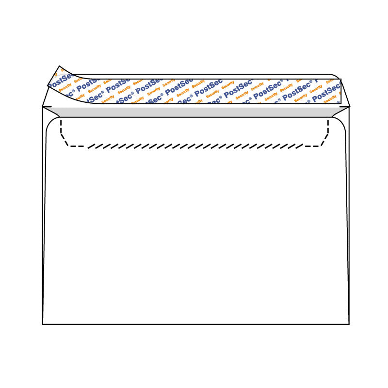 Vokai POSTSEC, C4, 229 x 324 mm, 500 vnt.