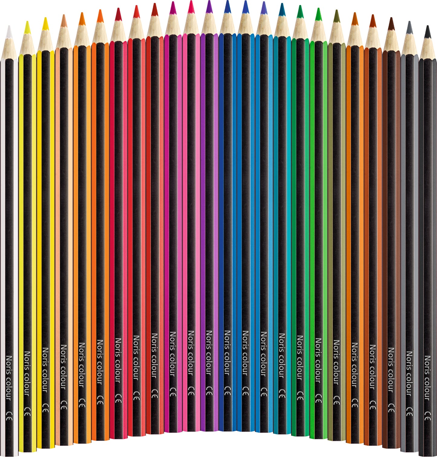 Colored pencils STAEDTLER NORIS COLOUR 185, 24 colors