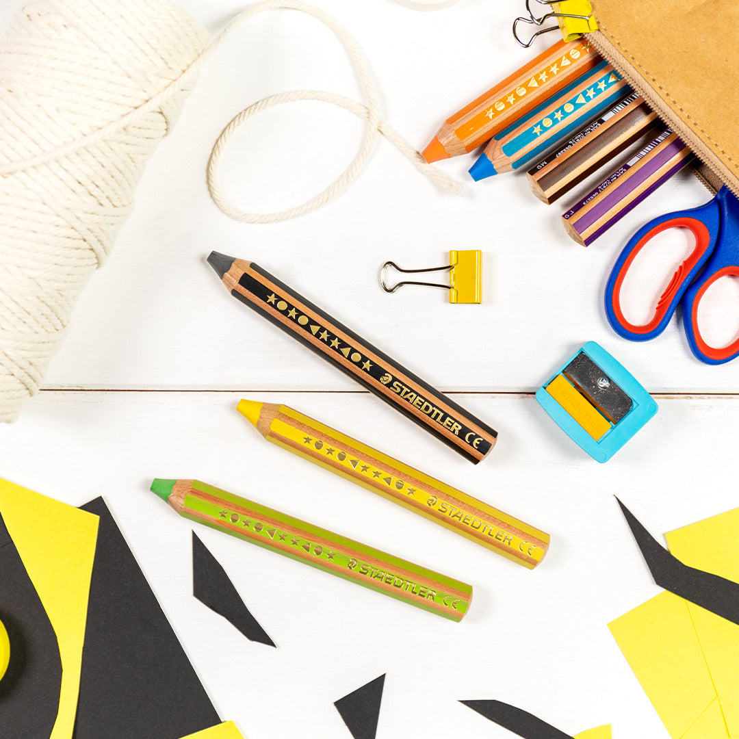 STAEDTLER Buddy 3in1 colored pencils, 6 colors